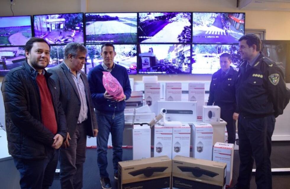 Garupa, nuevo eslabón de la red de videovigilancia provincial