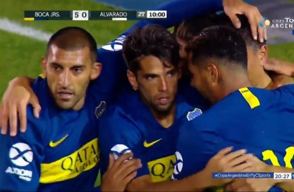 Copa Argentina: Boca aplastó 6-0 a Alvarado de Mar del Plata