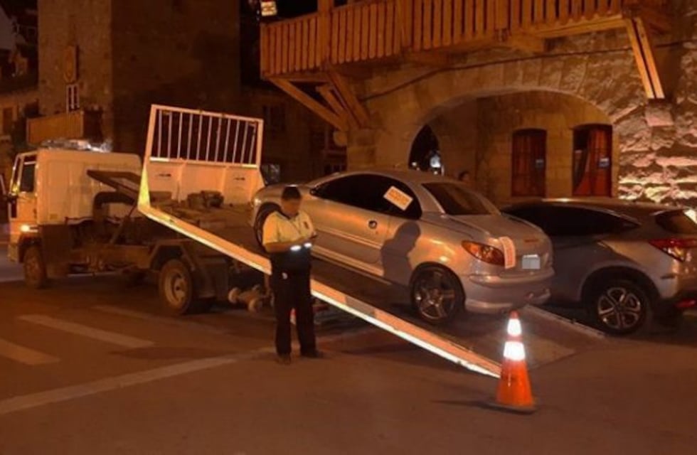 La policía detuvo a un hombre que dio positivo en un test de alcoholemia