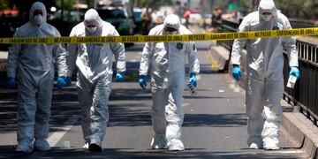 Santiago de Chile: al menos cinco heridos por la explosión de una bomba en una parada de colectivo (AFP)\u002E