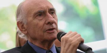 BAS006\u002E BUENOS AIRES (ARGENTINA) 24/11/2016\u002E- El ex presidente argentino Fernando de la Rua participa del evento \