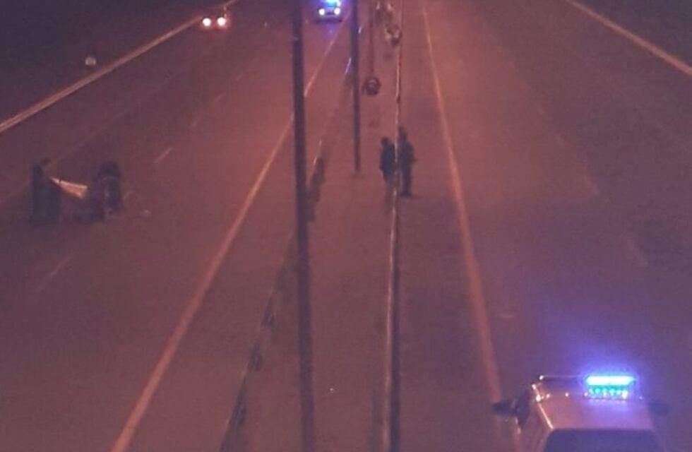 Viedma: un joven murió tras intentar cruzar la ruta
