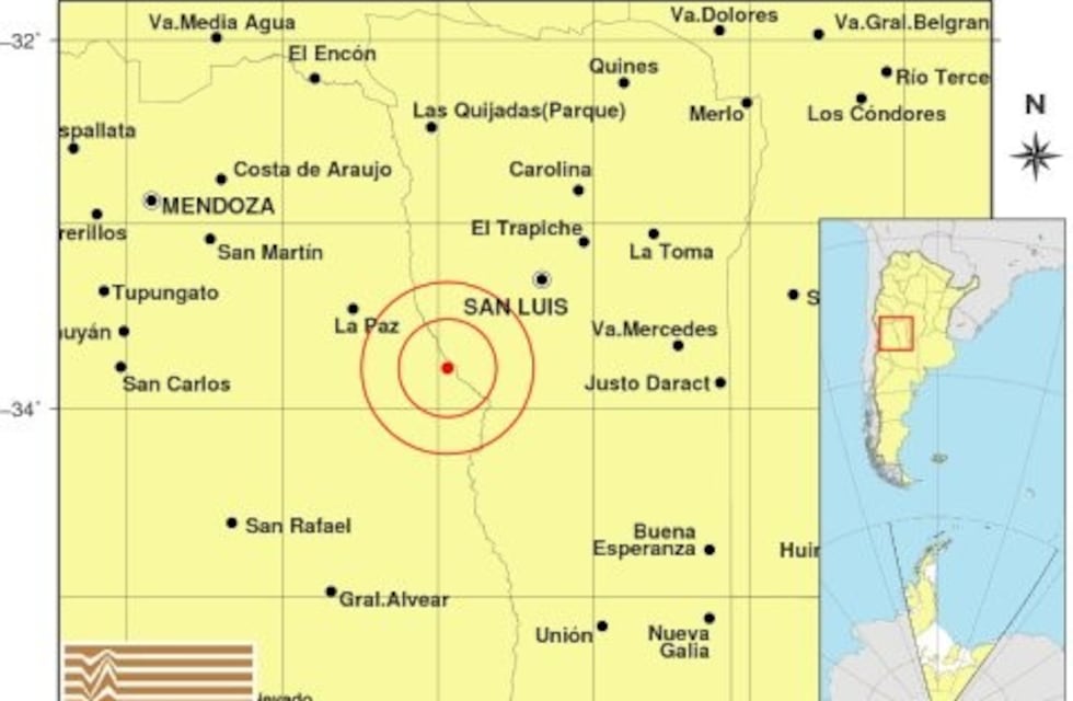 Así se sintió en Carlos Paz el sismo que sacudió Mendoza