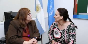 Gabriela Michetti en la ONU\u002E
