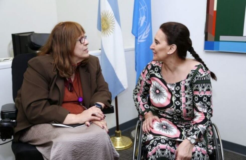 Michetti asistió a la apertura de la Asamblea de la ONU