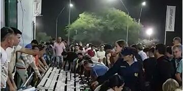 Carnaval Regional: Profesionales de la salud, policías y bomberos que se encontraban de civil, auxiliaron a las víctimas