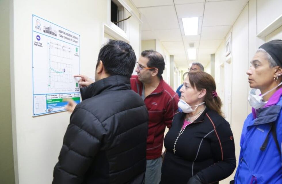 Se analiza la posibilidad de reutilizar espacios en el Hospital Regional Ushuaia