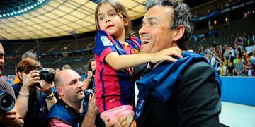 El dolor de Luis Enrique, ex entrenador del Barcelona, por el fallecimiento de su hija