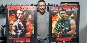 Julio Nieva cumplió un sueño, y va por otro desafío: conocer a Arnold\u002E