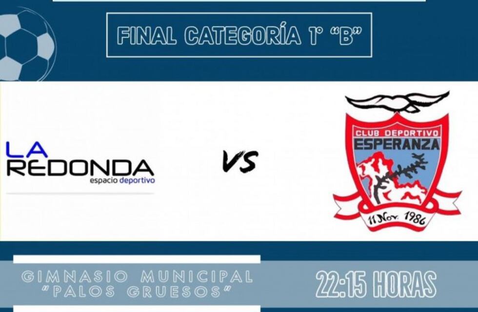 Se define el campeón de la Primera B de Futsal