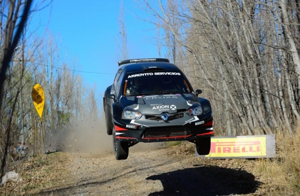 Tomás Maranzana corre en San Luis por el Argentino de Rally