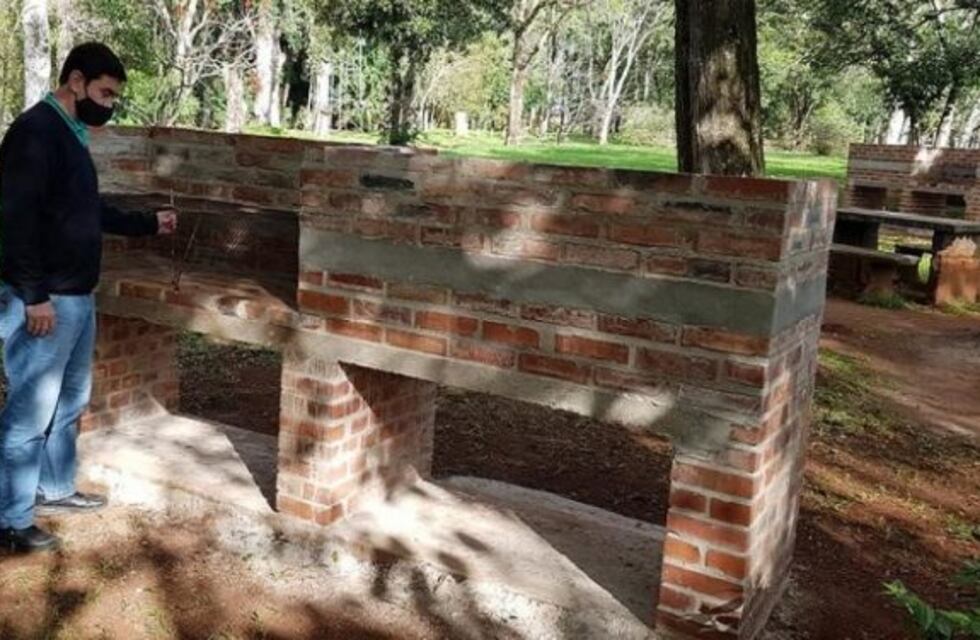 El intendente Martínez recorrió las mejoras que se realizan en el Parque Schwelm