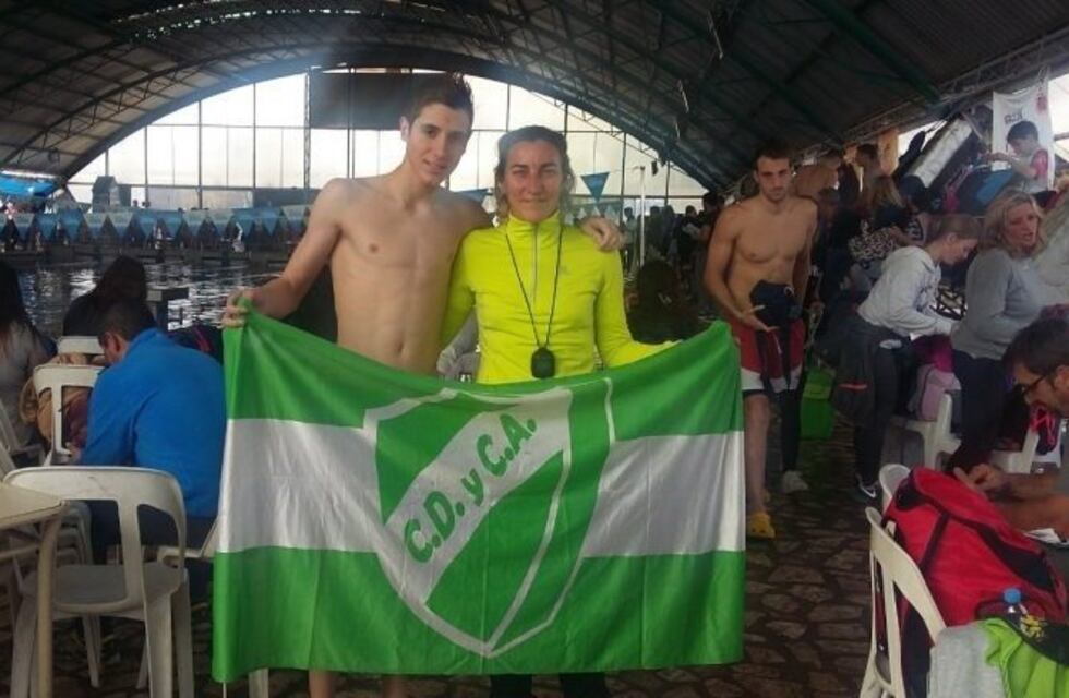 Benjamín Ghione debuta en el Nacional de natación