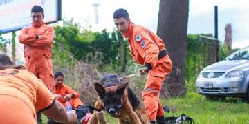 Bomberos de Arroyito en capacitación en Rio Segundo