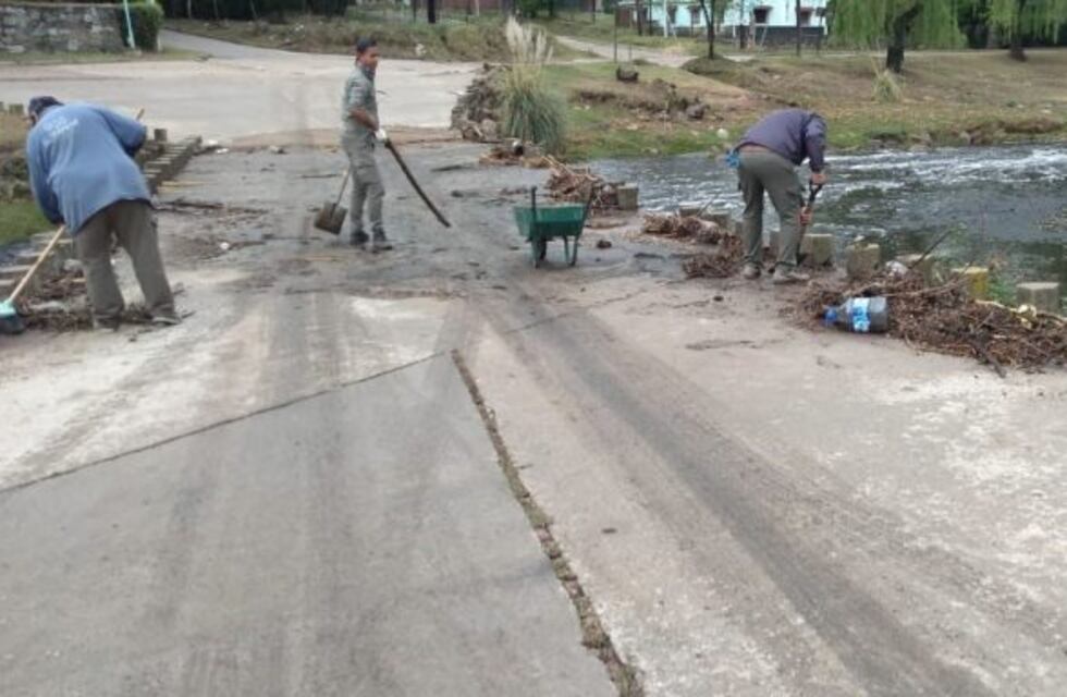 El Trapiche y La Toma fueron las localidades donde mas llovió