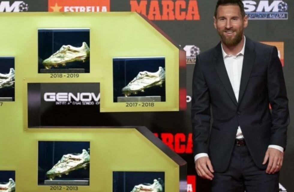 Con Lionel Messi a la cabeza, todos los ganadores de la Bota de Oro