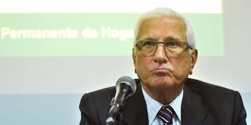 El Director del Indec,u00a0Jorge Todesca, presentu00f3 el convenio esta tarde. (DyN)