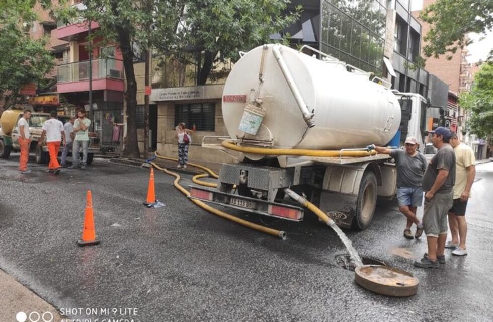 Un edificio de Nueva Córdoba se inundó con líquidos claocales