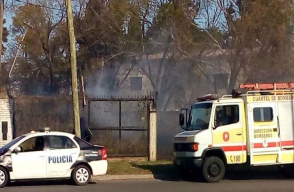 Tres incendios sacudieron este lunes a San Nicolás en menos de una hora