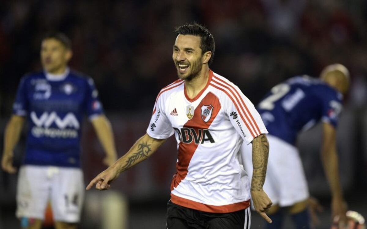 La noche soñada del delantero de River Plate\u002E (Reuters)
