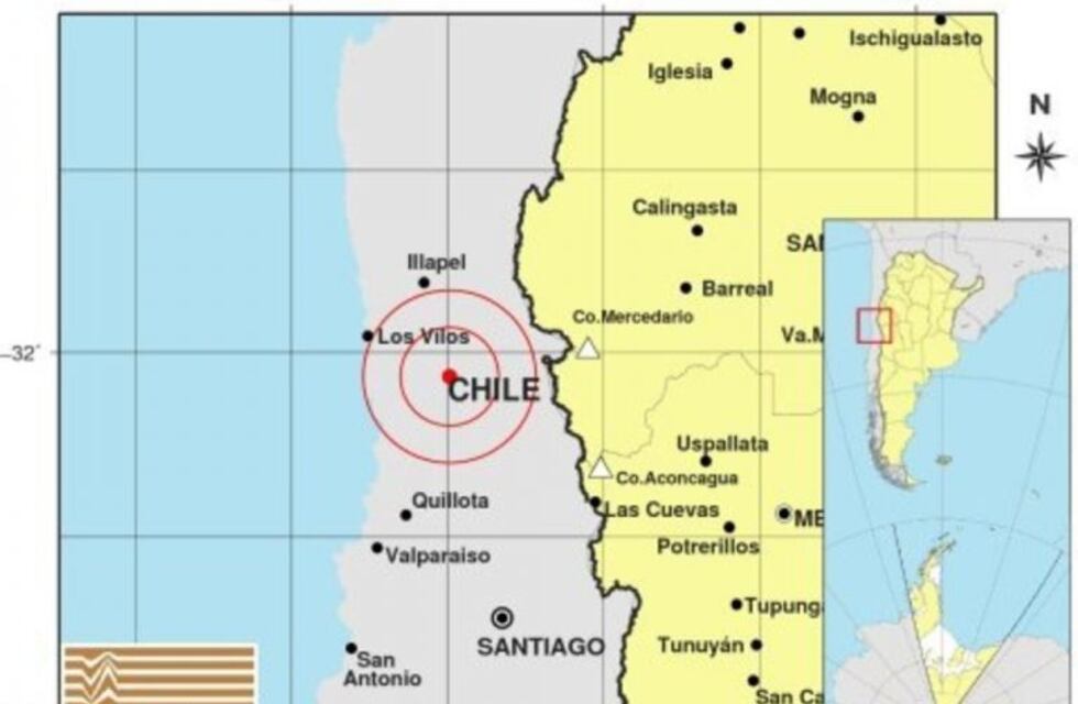 Otra vez tembló en Chile y se sintió en Mendoza