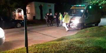 Campana: asesinó a puñaladas a su mujer y lo detuvieron tras chocar cuando escapaba\u002E (Twitter/@Charlyschneider)