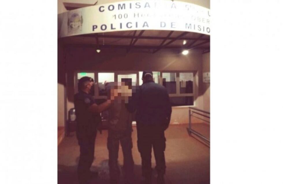 Detuvieron a un hombre acusado de agredirá un policía que estaba de franco