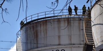 El tanque de donde emanaba humo no contenía combustible\u002E (Criterio Informativo)
