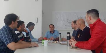 Presidente de la UISE reunido conh la UTA