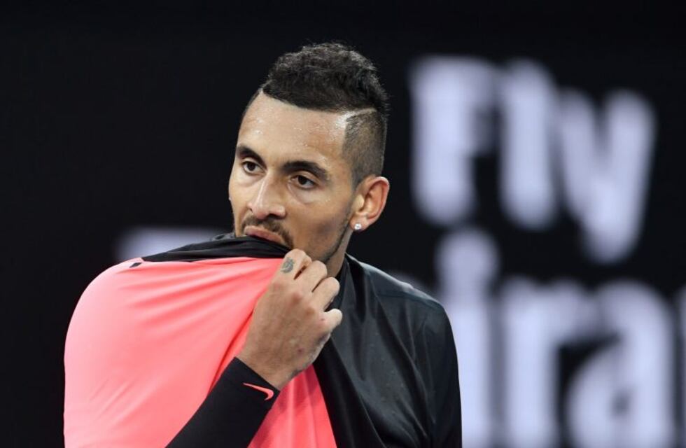 Nick Kyrgios insultó a un espectador en el Australian Open