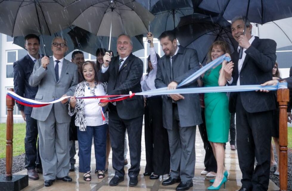 Passalacqua inauguró la primera etapa del Palacio de Justicia en Oberá