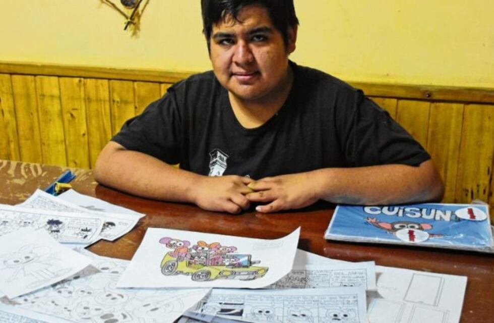 Tiene autismo, dibuja y sueña con hacer una película