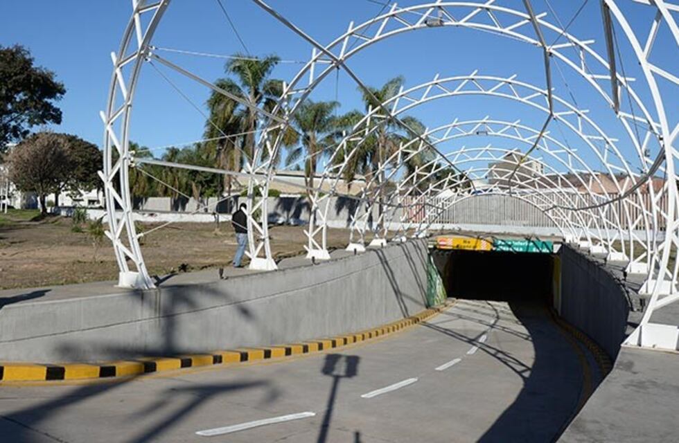 Reparan el túnel de calle Mendoza