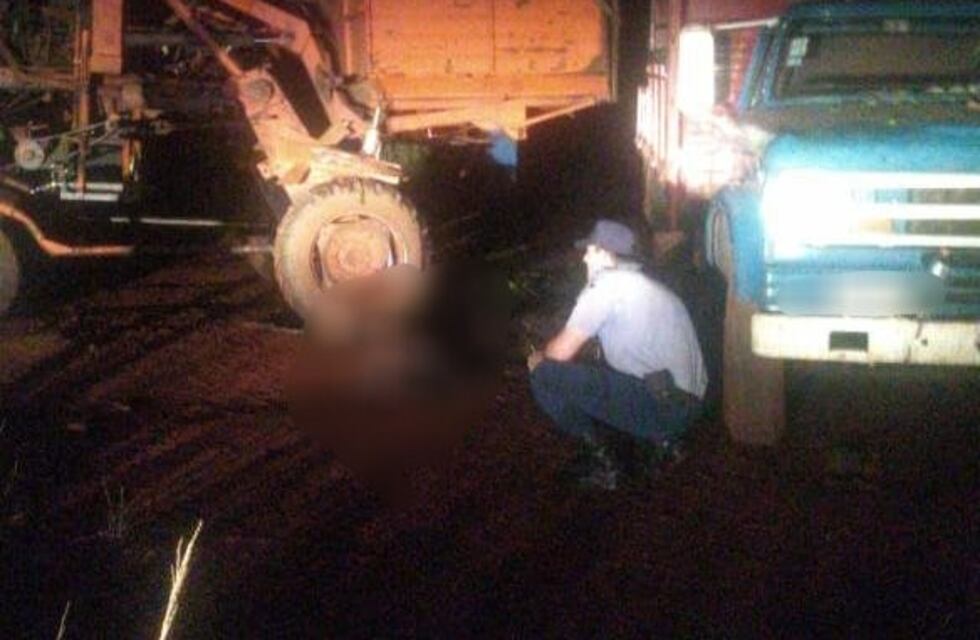 San Vicente: una caja de té se le cayó encima y lo mató