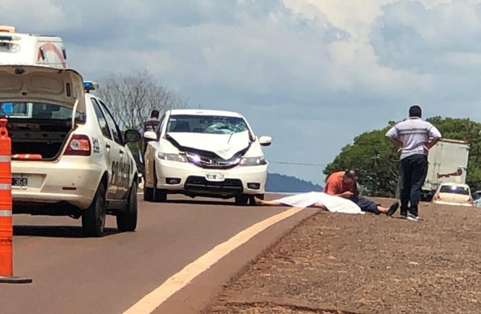 Una mujer murió atropellada cuando cruzaba la ruta 12