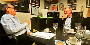 Mario Pereyra junto a Gabriel Musso\u002E