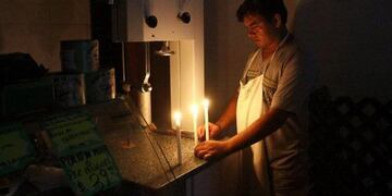 Vecinos sin luz rn Guaymallu00e9n