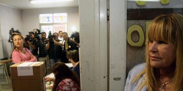 Imagen archivo\u002E Durante las elecciones de 2015, Ayala emitía su voto en Resistencia\u002E Foto: DYN/ALBERTO RAGGIO