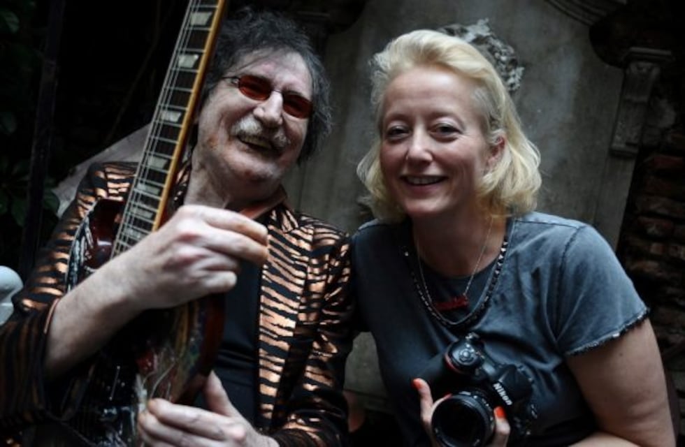 Muestra fotográfica de los grandes del rock en Nono