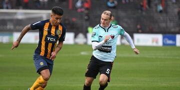 Adrián Bastía fue uno de los históricos designados por Eduardo Domínguez entre los rojinegros\u002E (@carcoficial)