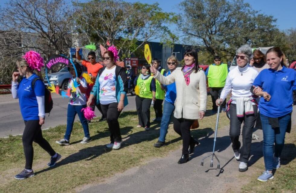 Mucha emoción en la Caminata de la integración, inserción e inclusión