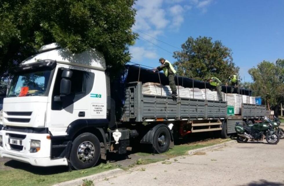 Detectaron un camión no inscripto con 27 mil kilos de precursores químicos
