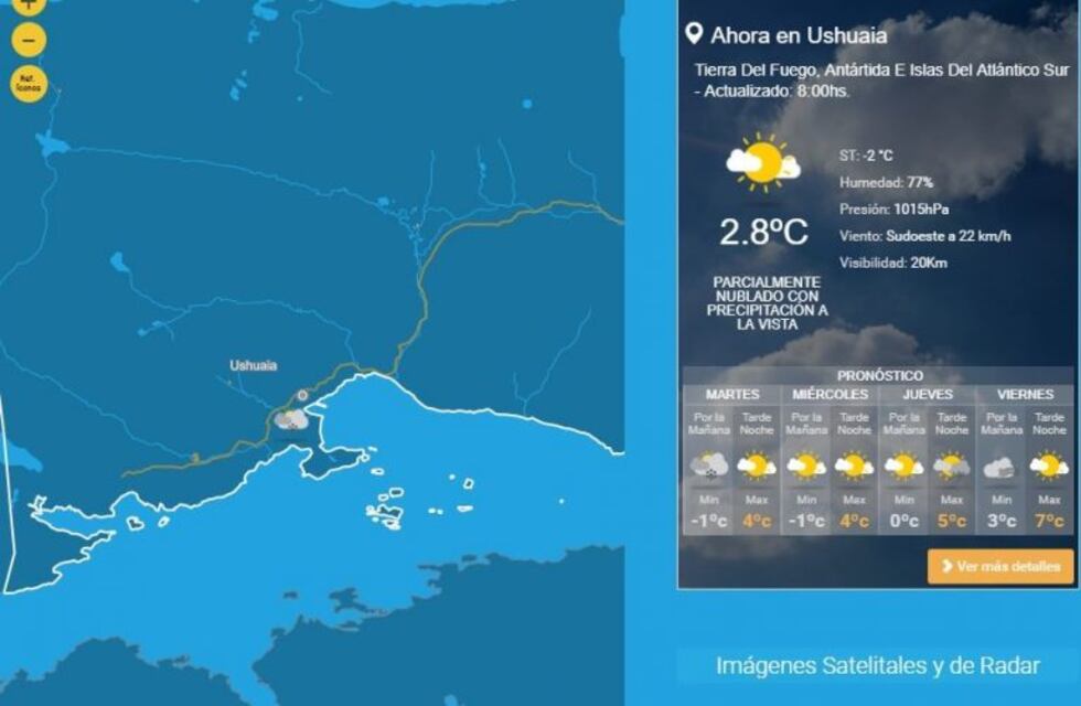 Según el SMN no habrá nieve hasta el comienzo del invierno