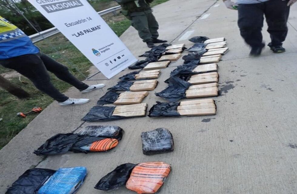 Viajaba a Tierra del Fuego con 45 kilogramos de marihuana ocultos en una "mudanza"