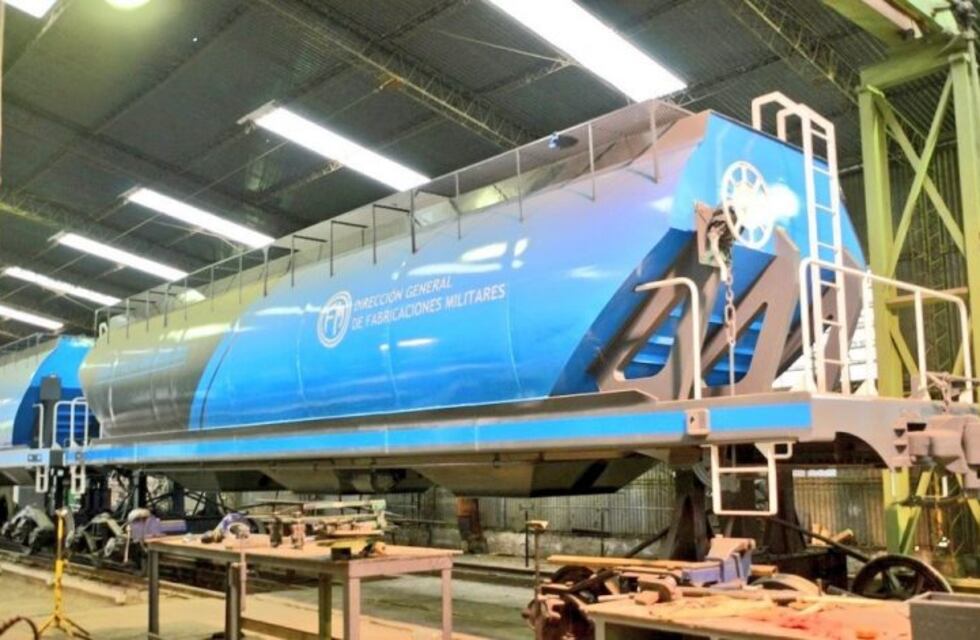 La Fábrica Militar de Río Tercero producirá vagones de trenes