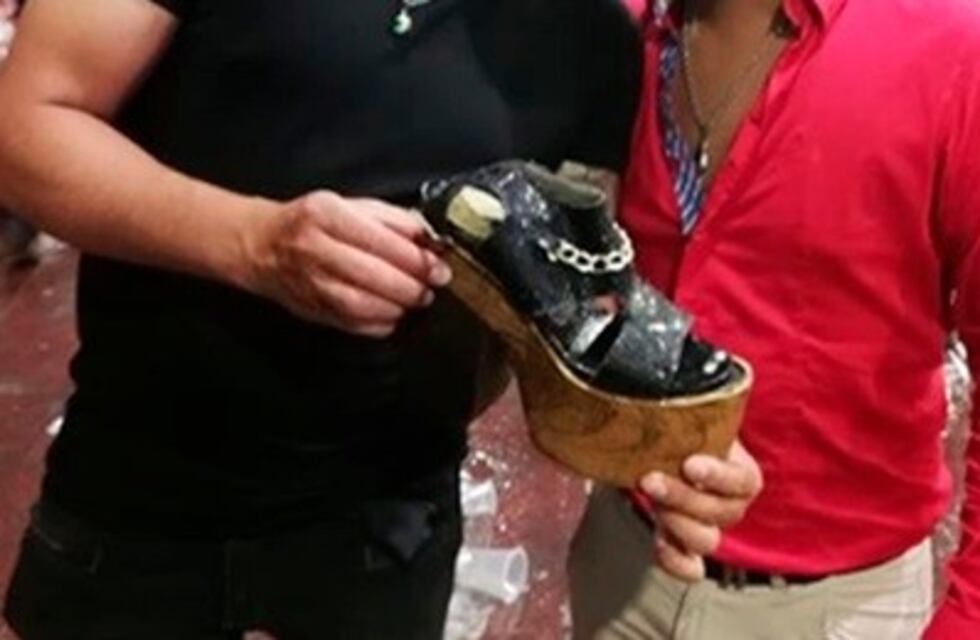 Encontraron un zapato en el baile de Damián Córdoba y buscan a su dueña, por las redes