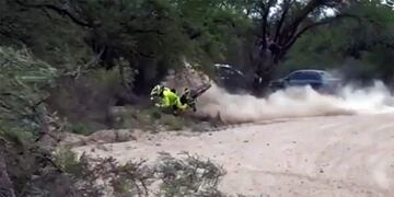 Así se accidentó Guevara\u002E