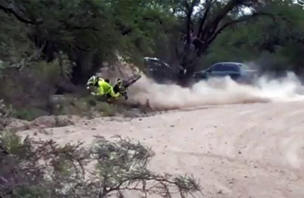 El "Loco" Guevara está nuevamente en terapia intensiva, tras accidentarse en el rally