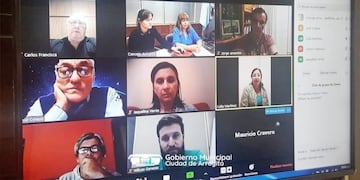 Sesion Virtual Concejo Deliberante de Arroyito