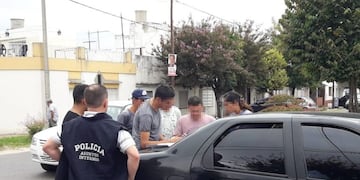 El agente detenido el sábado se desempeñaba en la Comisaría 20°\u002E (Prensa Min\u002E Seguridad)
